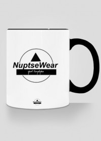 NeptseWear-kubek z czrnym uszkiem z obustronnym logo