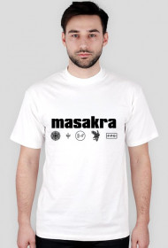 MASAKRA CLIQUE T-SHIRT WHITE