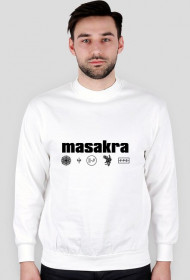 MASAKRA HOODIE ONE WHITE