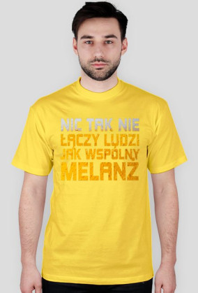 T-SHIRT ŁĄCZY NAS MELANŻ men's