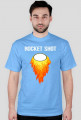 Rocket T-Shirt White text
