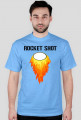 Rocket T-Shirt Black text