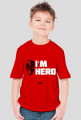 Deadpool I'm Hero Koszulka chłopięca