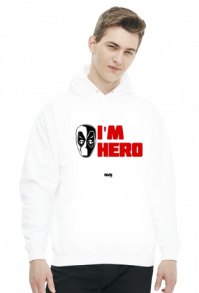 Deadpool I'm Hero Bluza męska 2