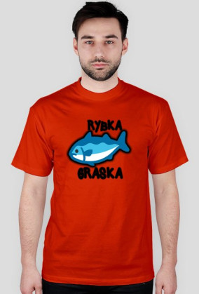 KOSZULKA RYBKA GRASKA (UNISEX)