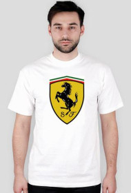 Ferrari White T-Shirt