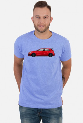 Mercedes A45 Czerwony