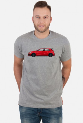 Mercedes A45 Czerwony