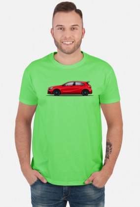 Mercedes A45 Czerwony