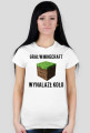 Koszulka Minecraft Damska - PROMOCJA