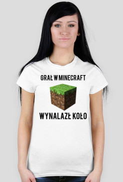 Koszulka Minecraft Damska - PROMOCJA