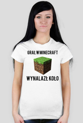 Koszulka Minecraft Damska - PROMOCJA