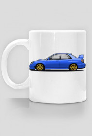 Kubek Subaru Impreza WRX Niebieski