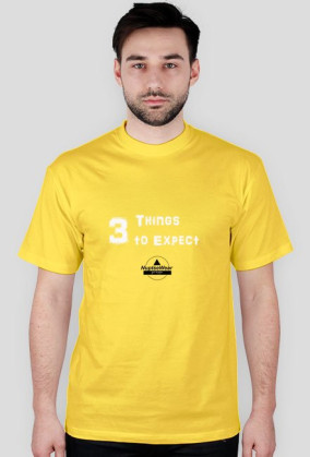 NuptseWear - koszulka z napisem  3 Things to Expect