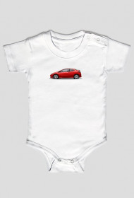 Body niemowlęce Honda Civic TypeR Czerwony