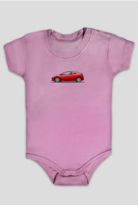 Body niemowlęce Honda Civic TypeR Czerwony