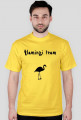 Flamingi team męska koszulka