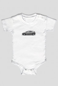 Body niemowlęce Honda Civic TypeR Srebrna