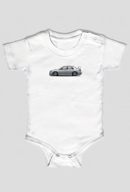 Body niemowlęce Subaru Impreza WRX Srebrna
