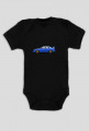 Body niemowlęce Subaru Impreza WRX Niebieska