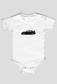 Body niemowlęce Subaru Impreza WRX Czarna
