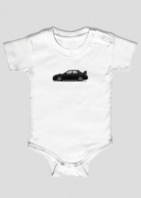 Body niemowlęce Subaru Impreza WRX Czarna