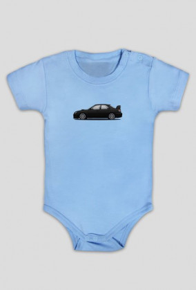 Body niemowlęce Subaru Impreza WRX Czarna