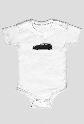 Body niemowlęce Mercedes A45 Czarny