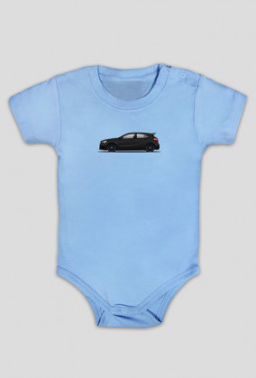 Body niemowlęce Mercedes A45 Czarny