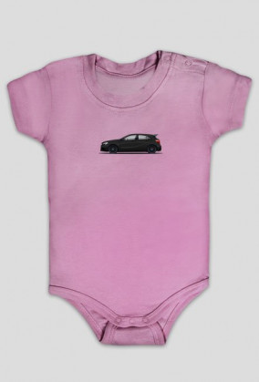 Body niemowlęce Mercedes A45 Czarny