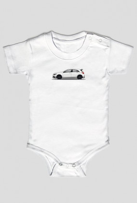 Body niemowlęce Mercedes A45 Biały