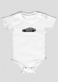 Body niemowlęce Mercedes CLA45 Szare