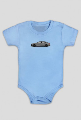 Body niemowlęce Mercedes CLA45 Szare