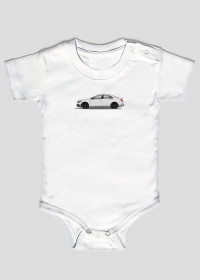 Body niemowlęce Mercedes CLA45 Biały