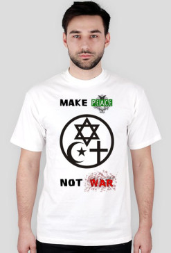 Make Peace - Męska - Kolor