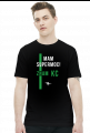 Mam supermoc! KC - T-shirt męski czarny - LexRex