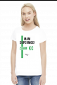 Mam supermoc! KC - T-shirt damski biały - LexRex