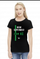 Mam supermoc! KC - T-shirt damski czarny - LexRex