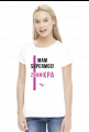 Mam supermoc! KPA - T-shirt damski biały - LexRex