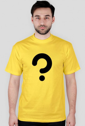 Zagadka - koszulka męska niebieska