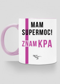 Mam supermoc! KPA - Kubek kolor - LexRex