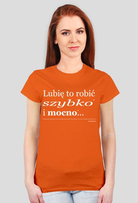 T-shirt Szybko i mocno