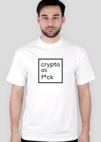 Koszulka męska - Crypto as f*ck