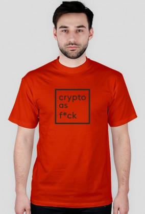 Koszulka męska - Crypto as f*ck