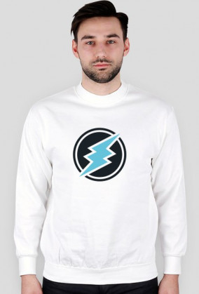 Bluza męska bez kaptura - Electroneum  Crypto