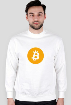 Bluza męska bez kaptura - Bitcoin Crypto