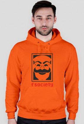 Bluza męska z kapturem - Mr Robot Fsociety