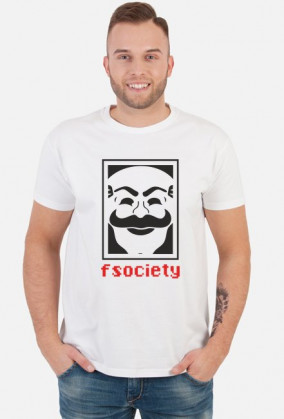 Koszulka męska - Fsociety Mr Robot