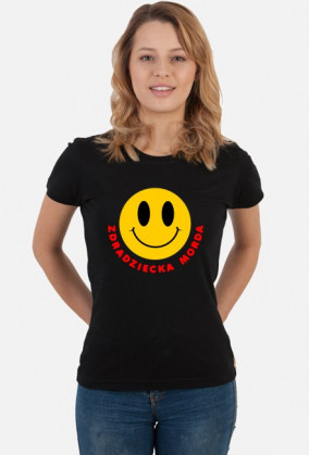 Zdradziecka morda T-shirt damski