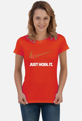 Koszulka damska - Just Hodl it